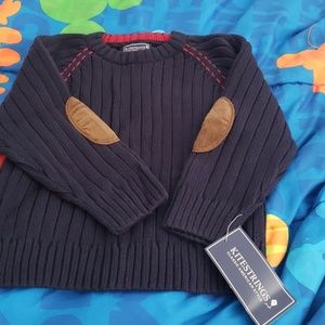 pullover sweater boys Navy/Red